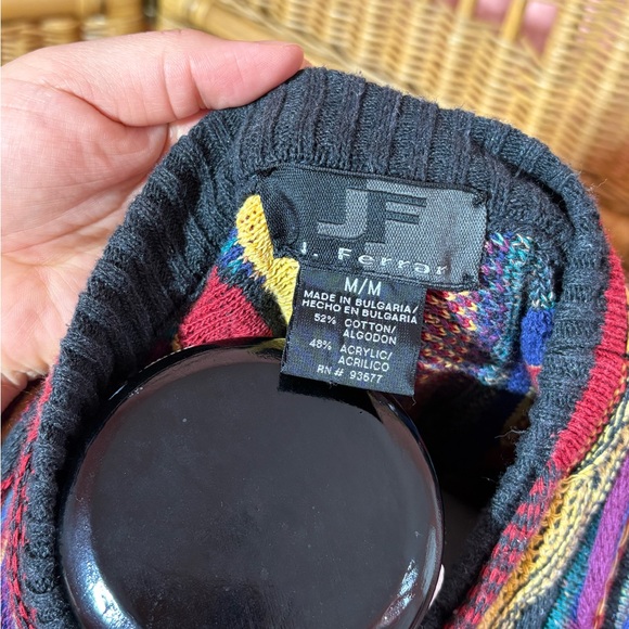 J.Ferrar Multicolor Knit Sweater - Picture 9 of 9
